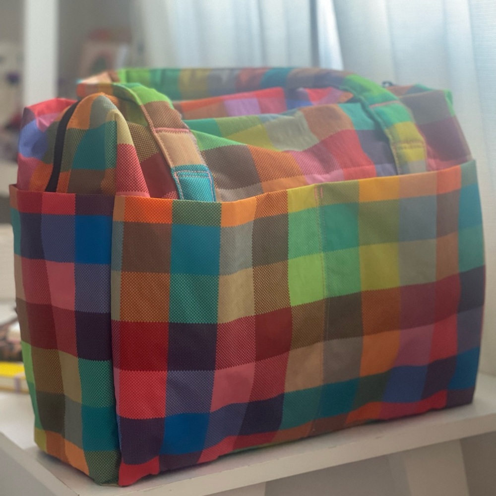 BAGGU Madras SCCO (Small Cloud Carryon)